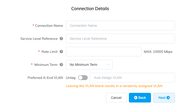 AWS Hosted VIF connection