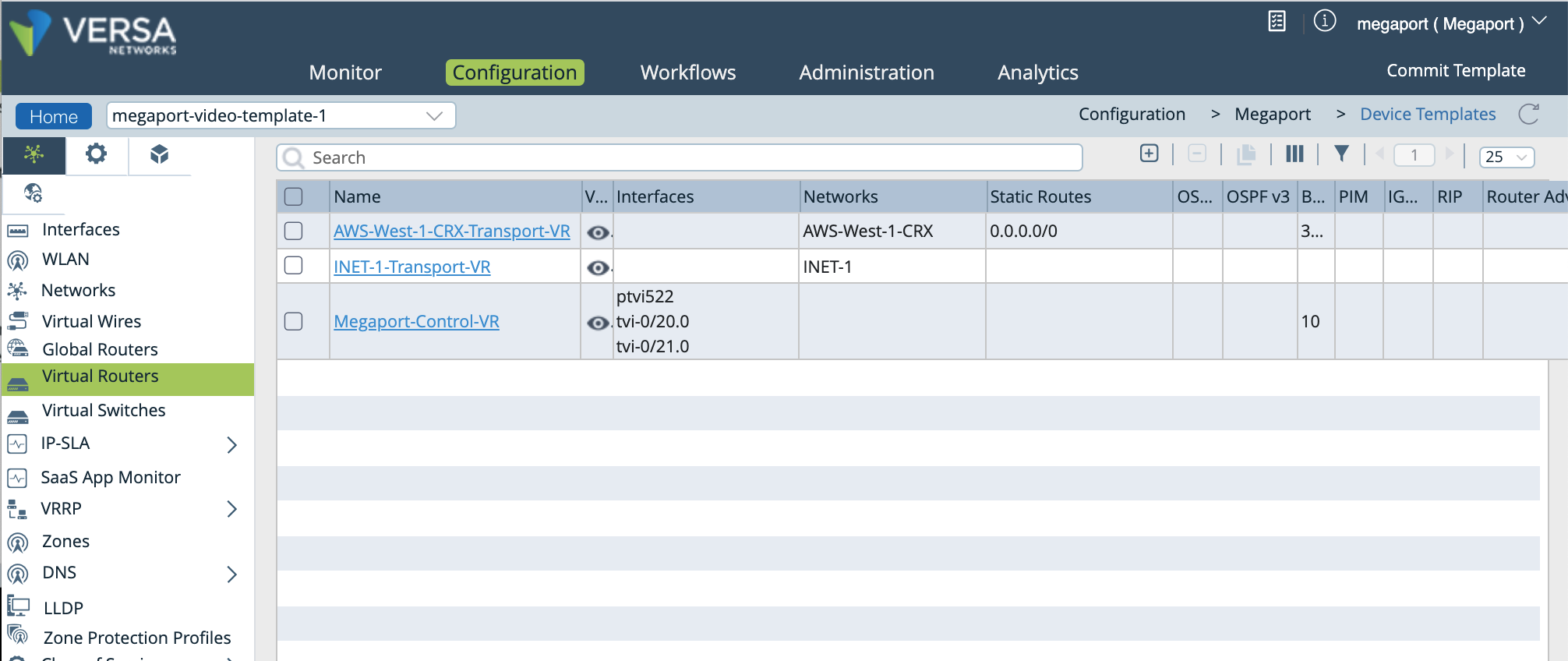 Gerätevorlagen bearbeiten
