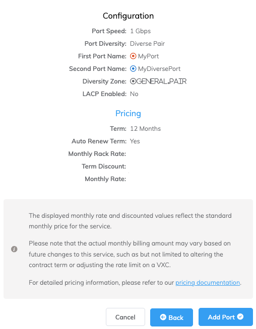 Zusammenfassung „Port erstellen“