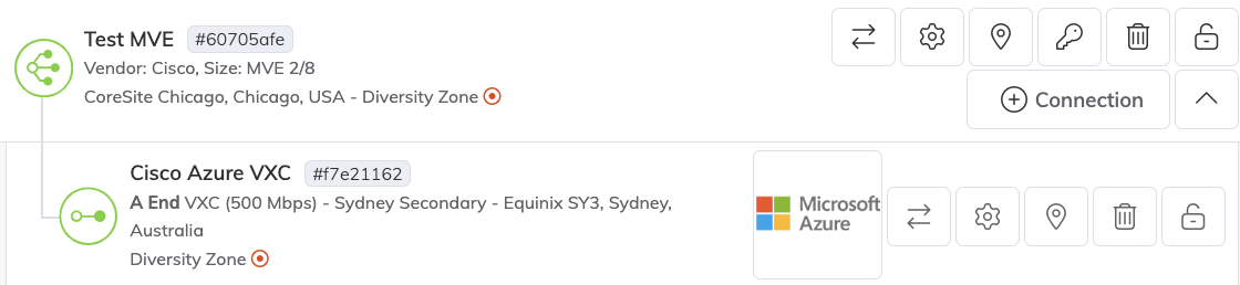 Nuevo VXC con ícono verde