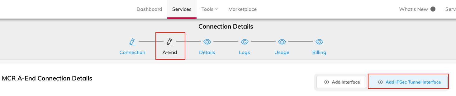 Seleccionar VXC Extremo A