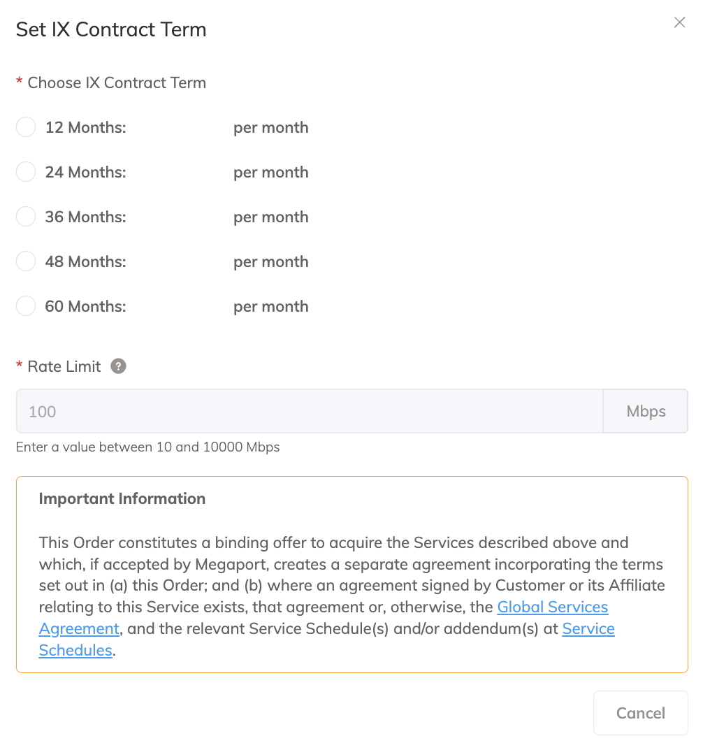 Set IX Contract Term