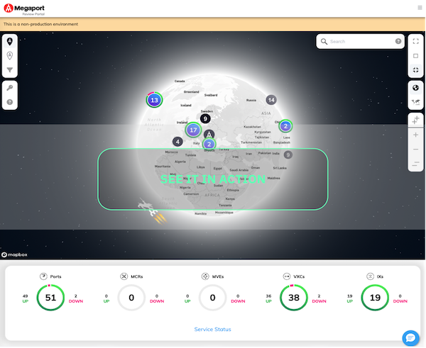 Regarder une démo sur comment utiliser la page Statut du service