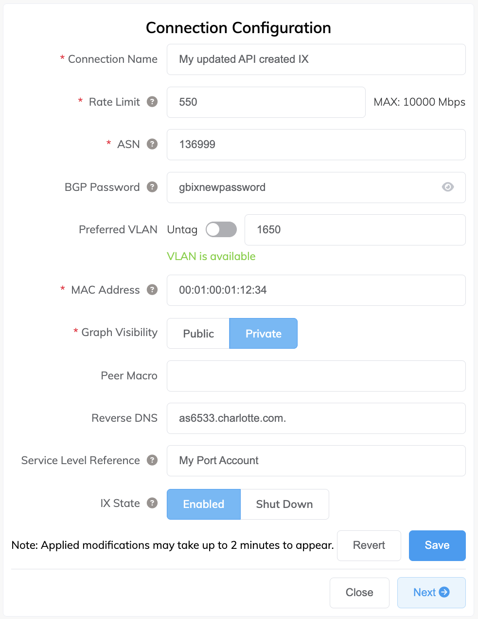 Dettagli IX aggiornati