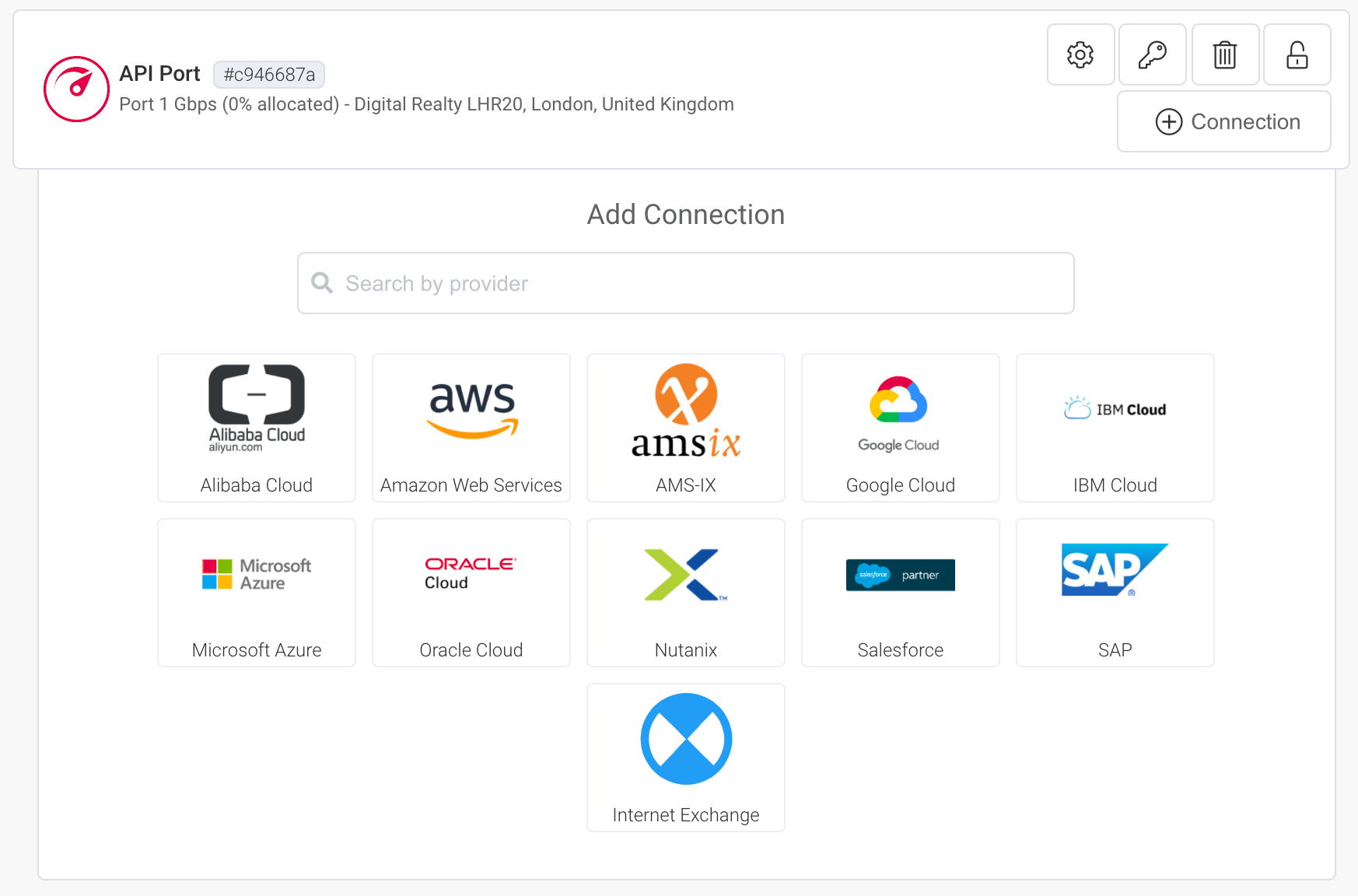 Nuovo Port API