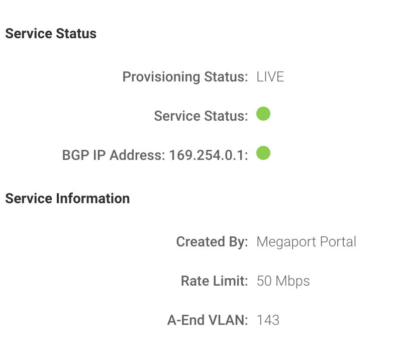 Service Status