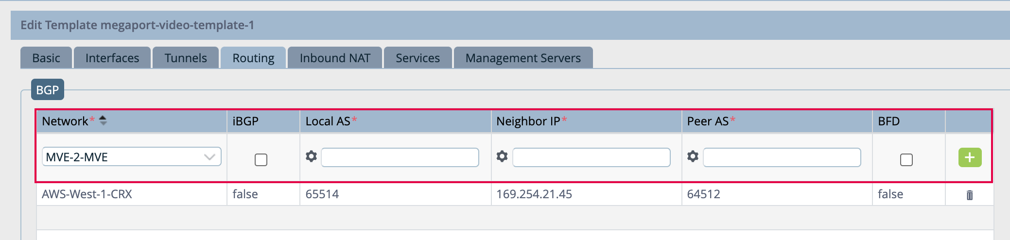 Dettagli routing
