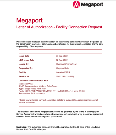 Loa Letter Of Authorization Adalah Certify Letter Images