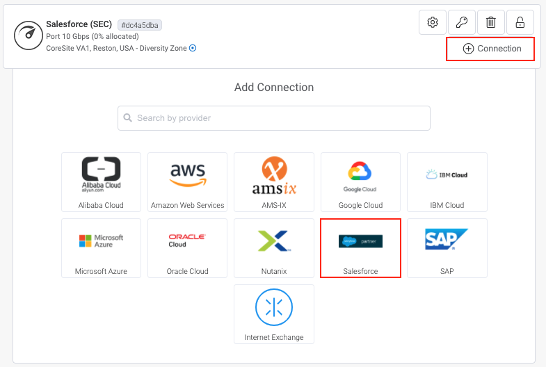 VXC connection