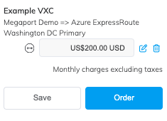 pedir VXC