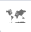Descrição da imagem: botão com uma imagem monocromática do mapa do mundo.