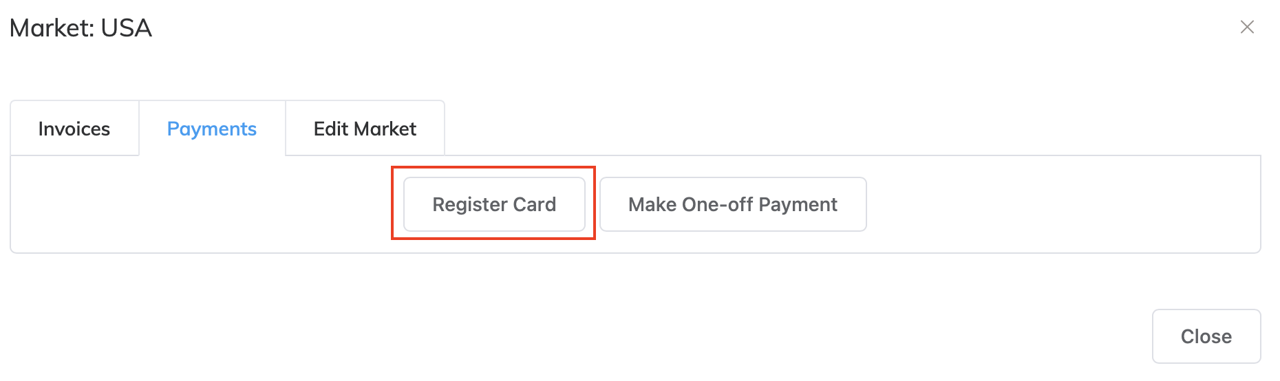 Make payment