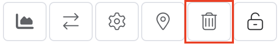 Delete IX icon