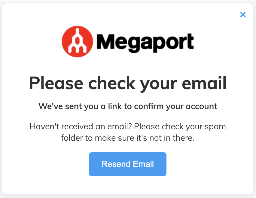 E-mail de Confirmação