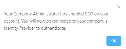 Primeiro Login com SSO