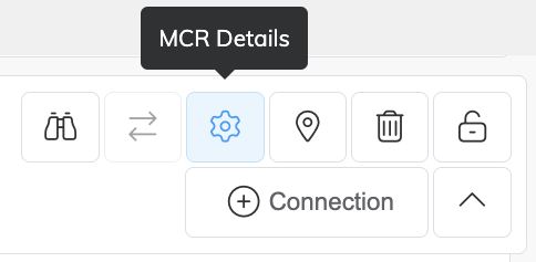 o botão Detalhes do MCR