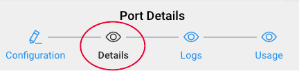 Port 詳細資料